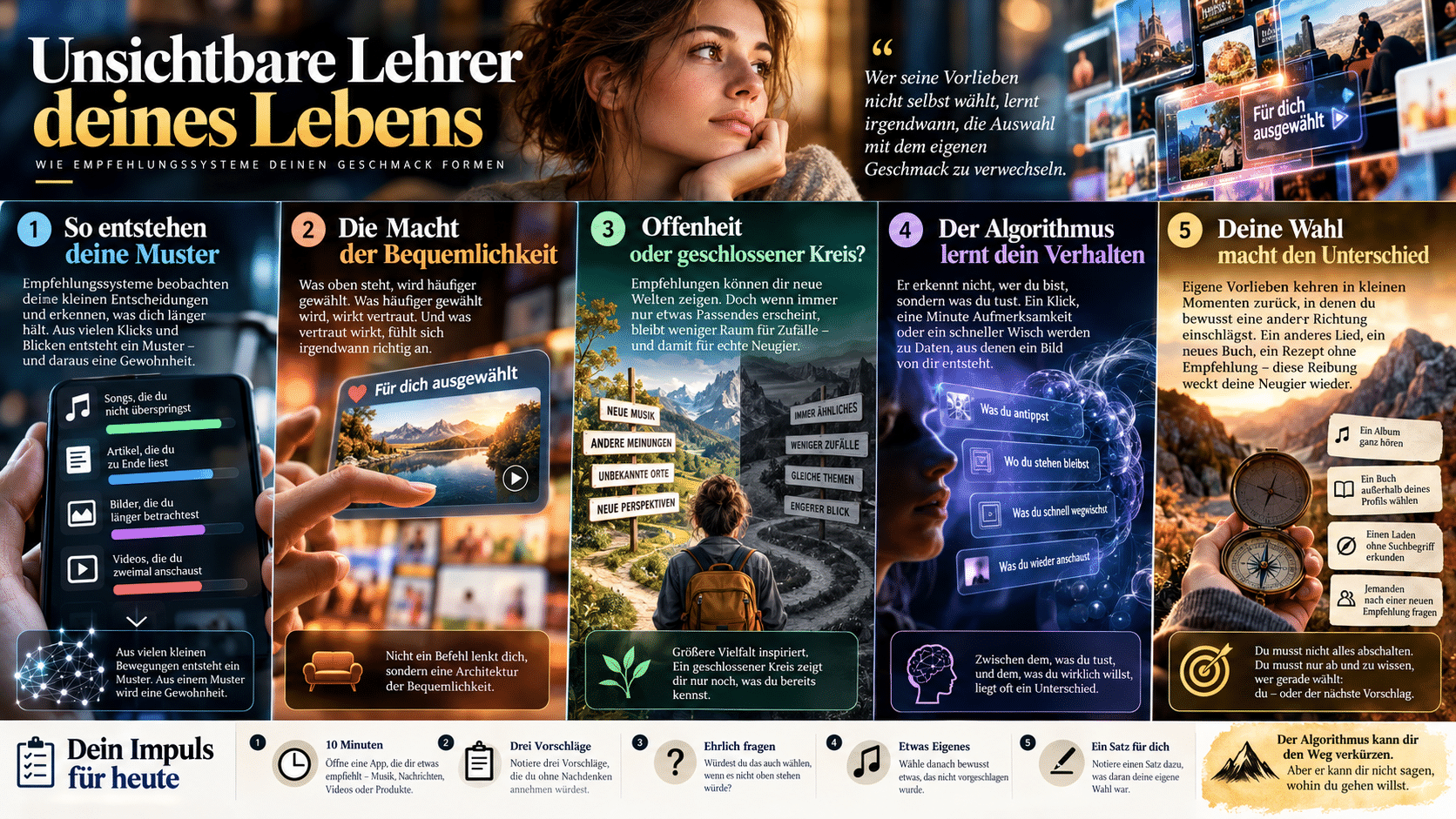 Unsichtbare Lehrer deines Geschmacks