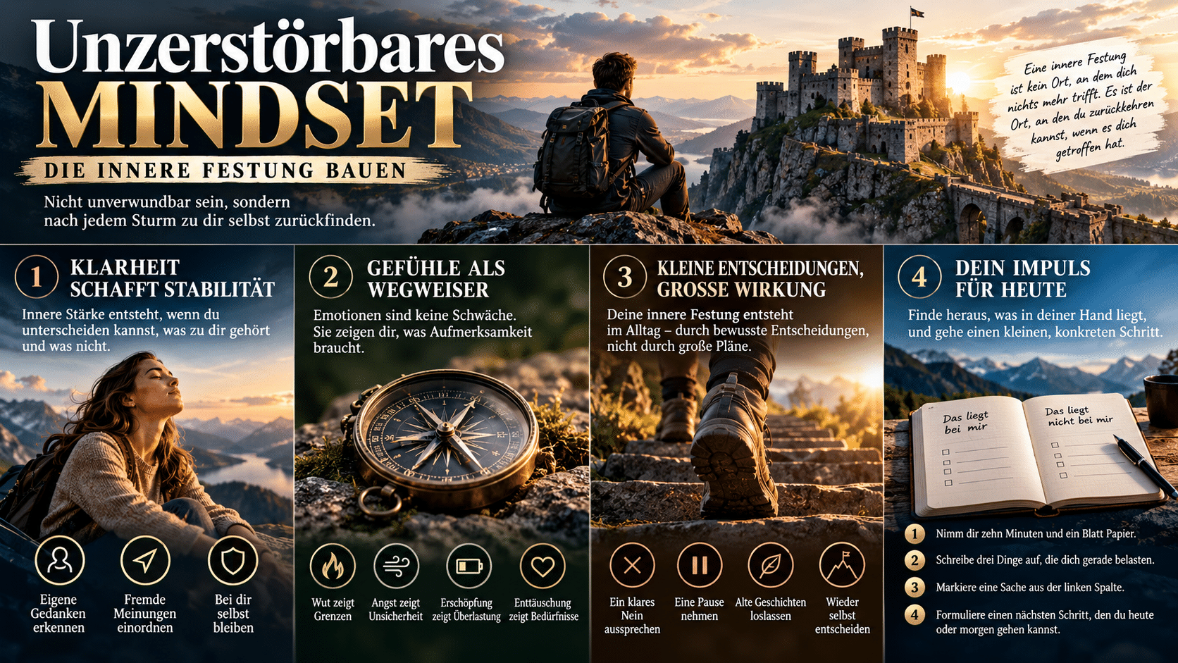 Unzerstörbares Mindset Die innere Festung Unzerstörbares Mindset Die innere Festung