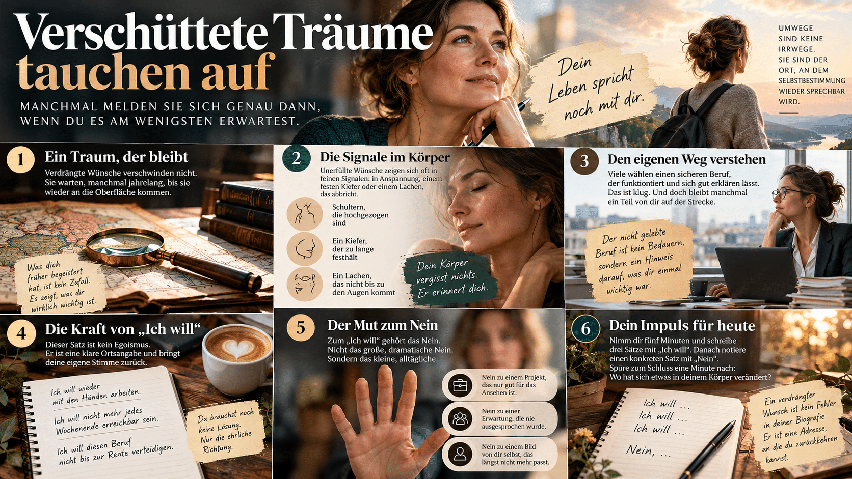 Verschüttete Träume tauchen auf Verschüttete Träume tauchen auf