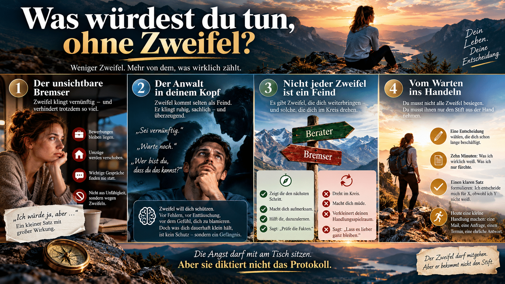 Vom Zweifel zum Handeln