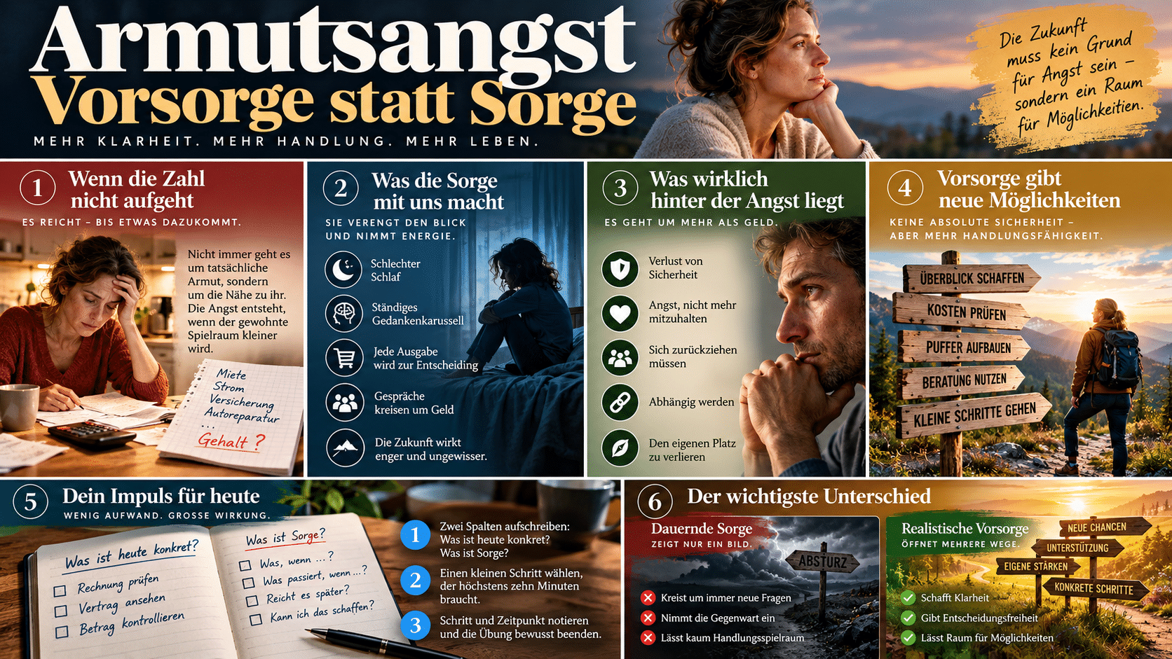 Vorsorge statt Sorge Neue Wege denken