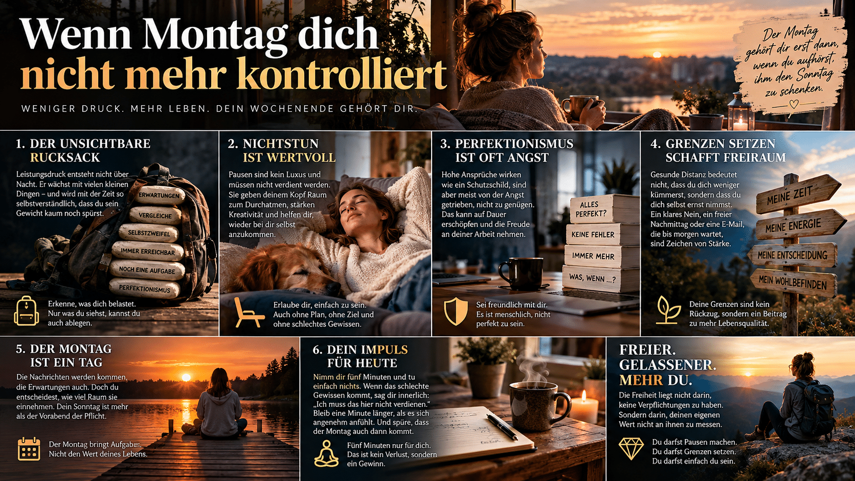 Wenn Montag dich nicht kontrolliert Wenn Montag dich nicht kontrolliert