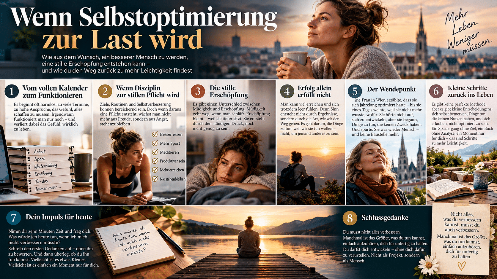 Wenn Selbstoptimierung zur Last wird