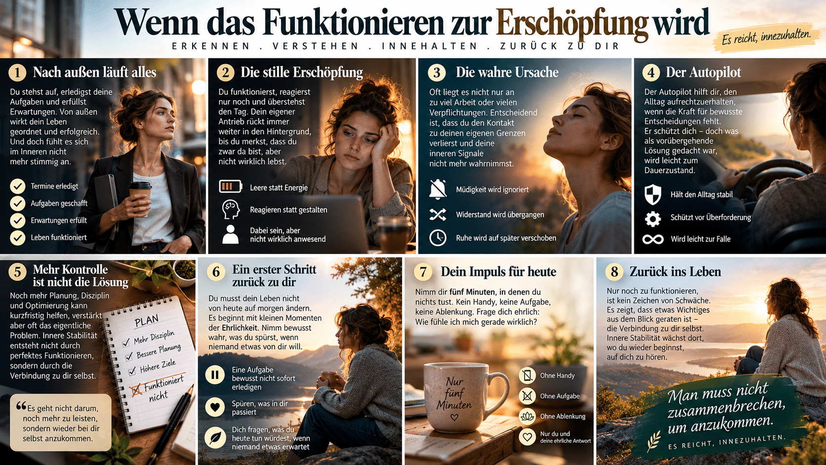 Wenn das Funktionieren zur Erschöpfung wird