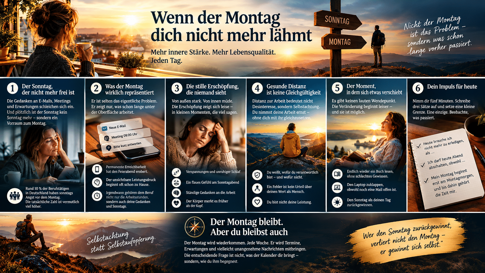 Wenn der Montag dich nicht mehr lähmt