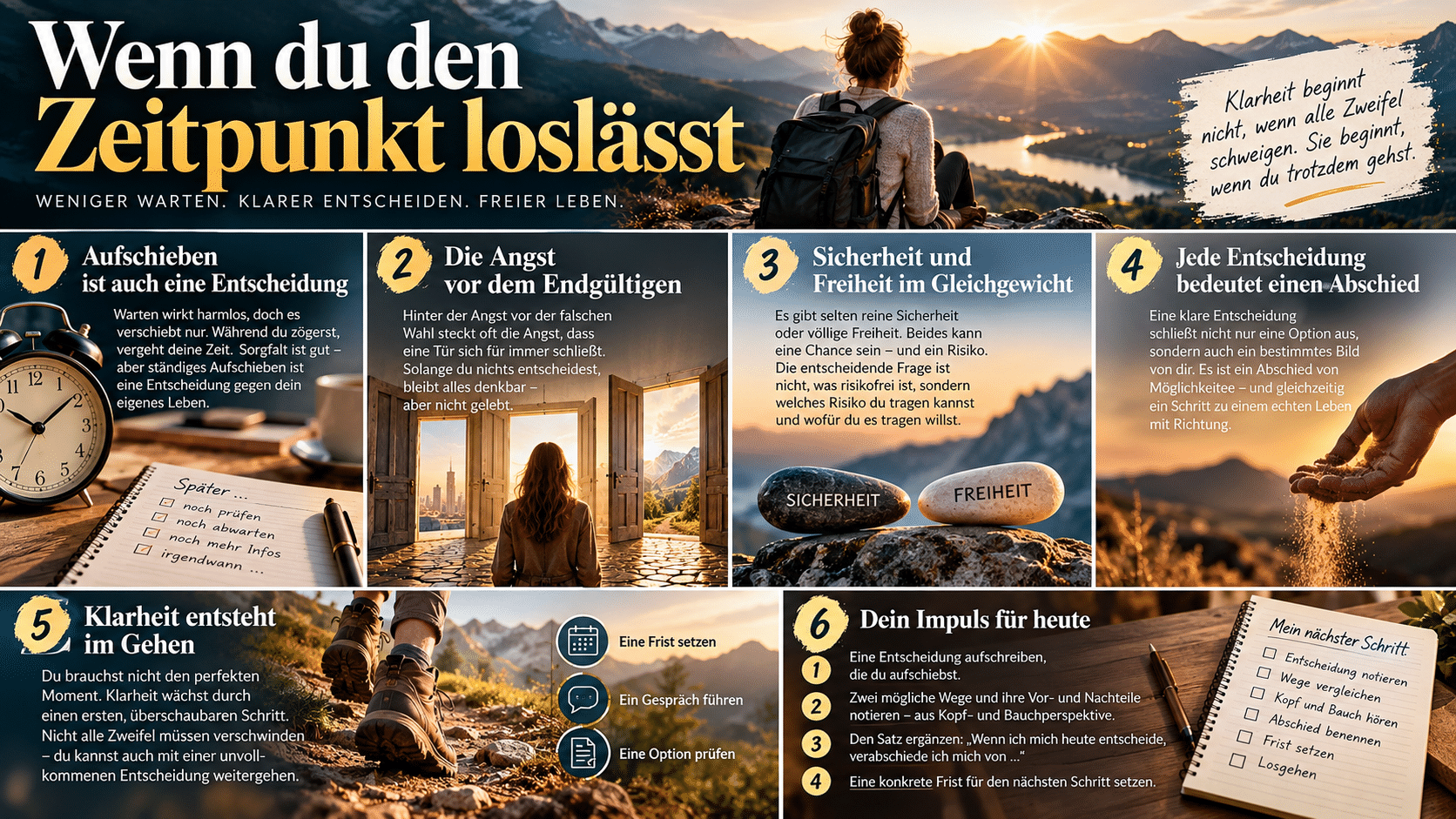 Wenn du den Zeitpunkt loslässt (1)