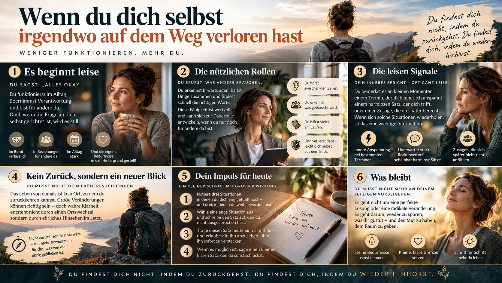 Wieder zu dir selbst finden