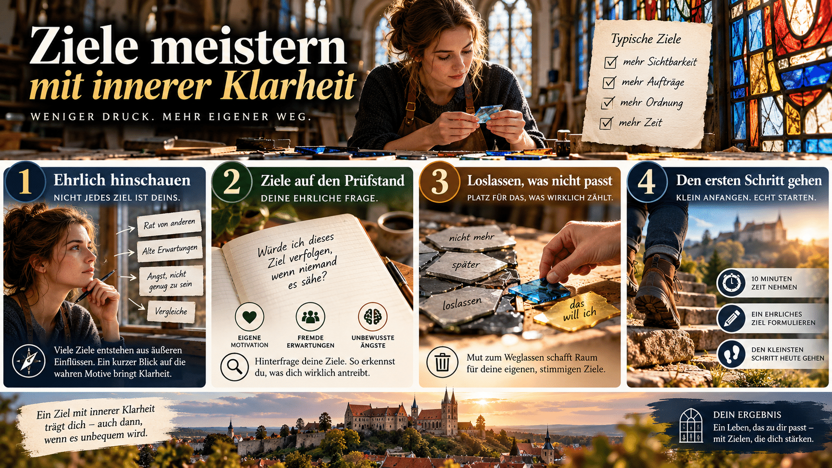 Ziele meistern mit innerer Klarheit